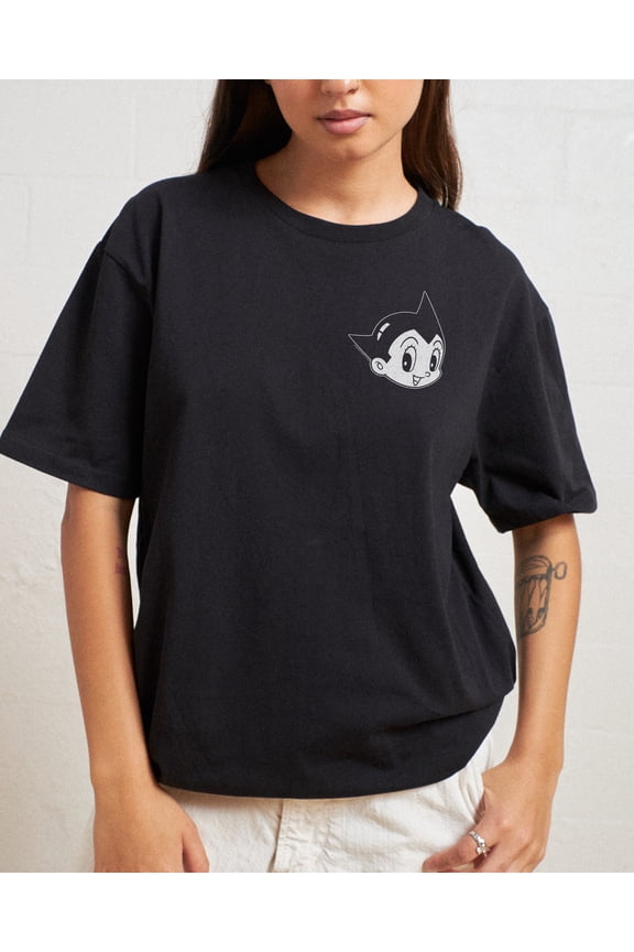 Astro Boy Face Mini Print T-Shirt