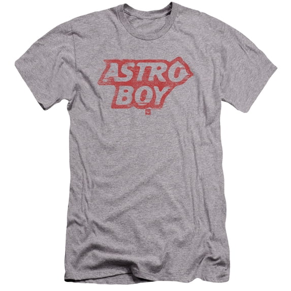 Astro Boy Logo Premium Canvas T-Shirt Adult Slim Fit 30/1 Athletic Heather