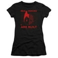thumbnail image 1 of Astro Boy Real Hero S/S Junior Women's T-Shirt Sheer Black, 1 of 1