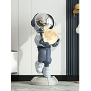 Astro Lamp Astronaut Moon Light Decorative LED Night Lamp | Soft Warm Glow Futuristic Space-Themed Accent Unique Home Décor