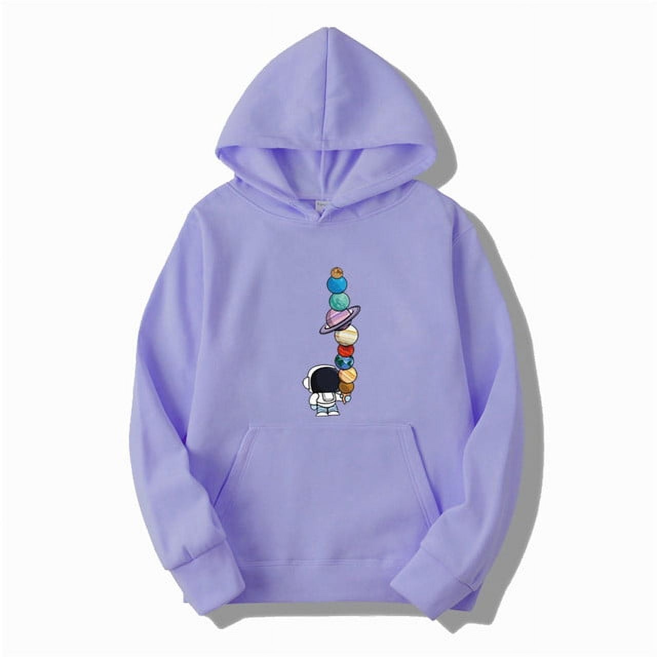 LRG Men's Astro Pullover Hoodie - Cotton Blend Fleece, Front Print, Drawstring Hood