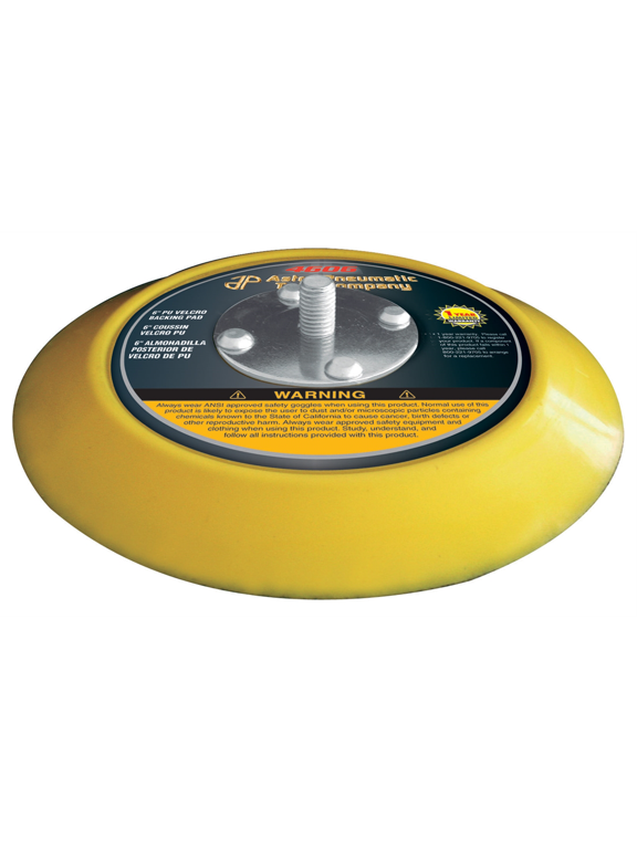 Astro Pneumatic 6" PU Hook and Loop Backing Pad