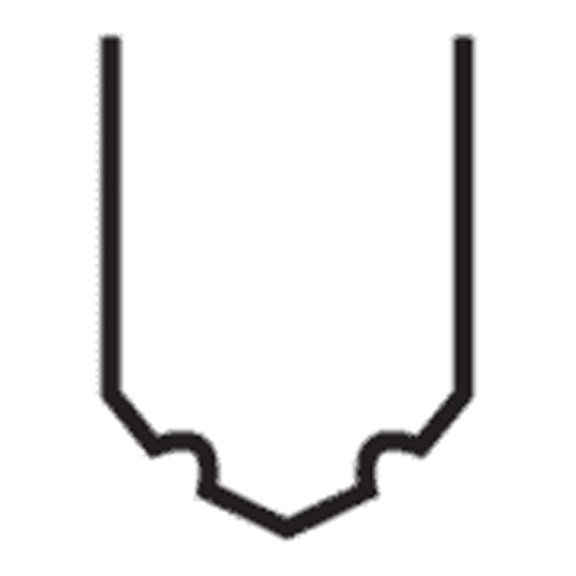 Astro Pneumatic 50 PC. "V" STAPLE