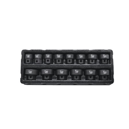 Astro 78214 Low Profile Nano Impact Socket Set 17-30mm 1/2 Inch Drive