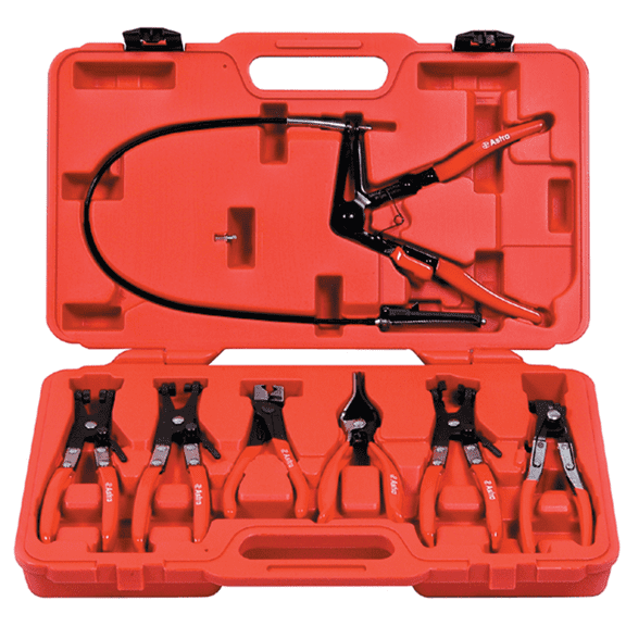 Astro Pneumatic 9406 7-Piece Hose Clamp Plier Set