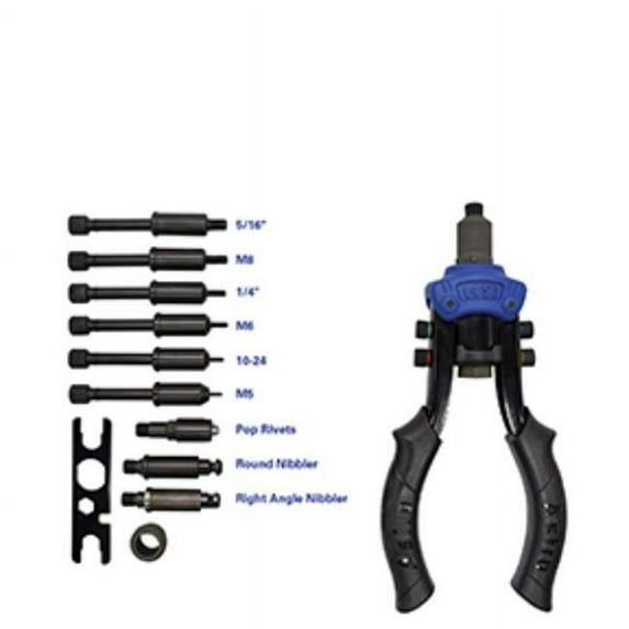 Astro Pneumatic Combination Rivet Nut & Pop Rivet Setter Kit