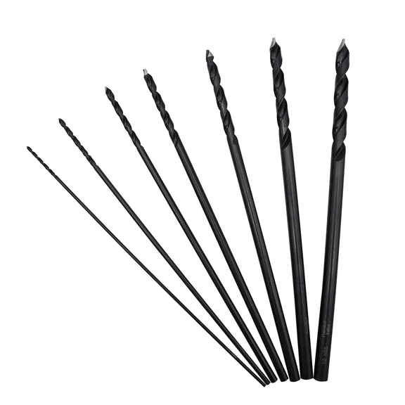 Astro Pneumatic ONYX 7pc TurboStep Aircraft Extension Length Drill Bit Set