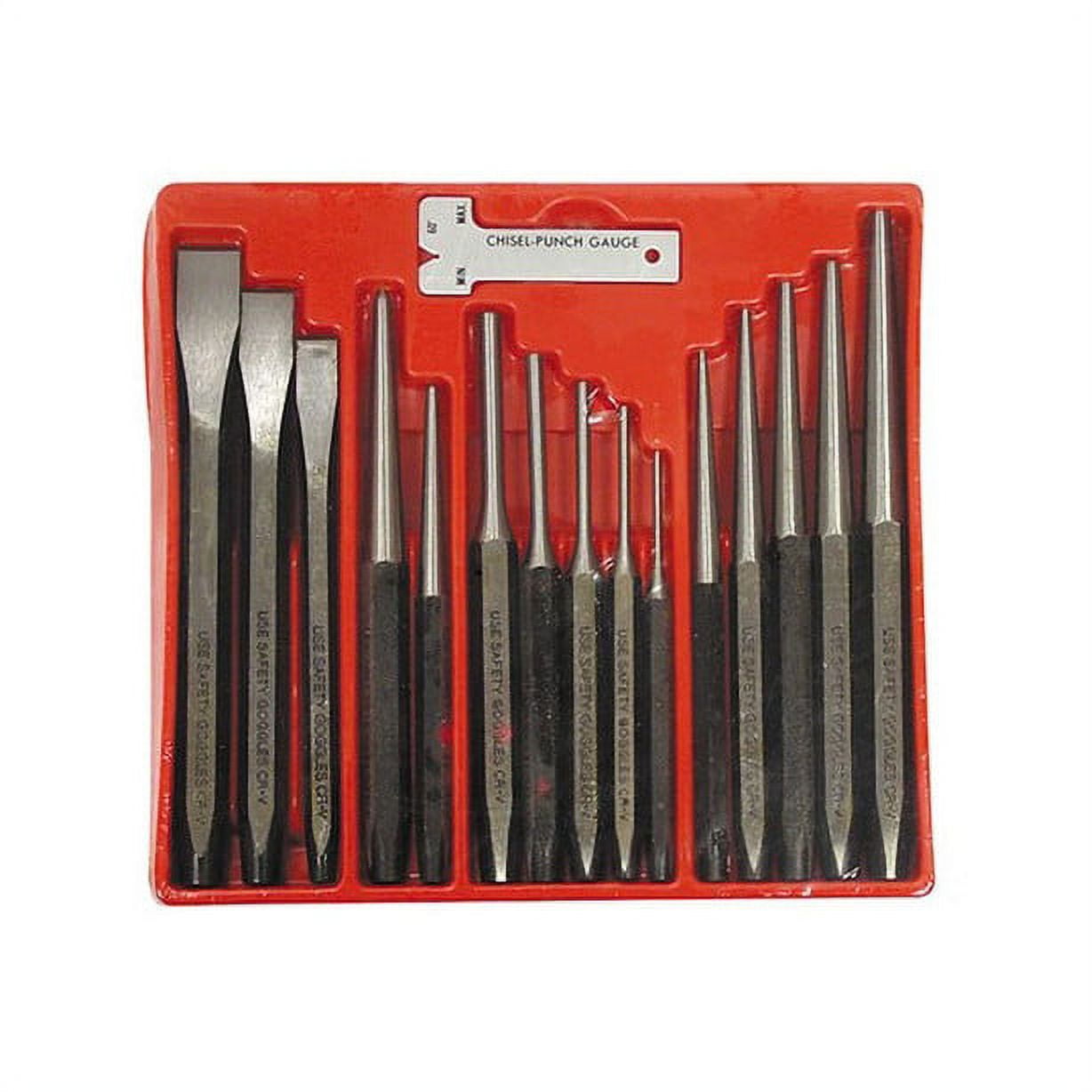 Astro Pneumatic Tool 1600 16Piece Punch and Chisel Set
