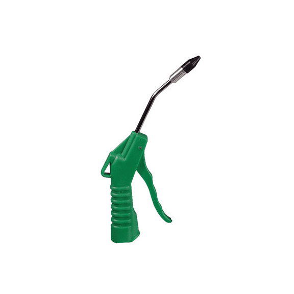 Astro Pneumatic Tool 1717 Deluxe 4-Inch Air Blow Gun - Green with 1/2-Inch Removable Rubber Tip