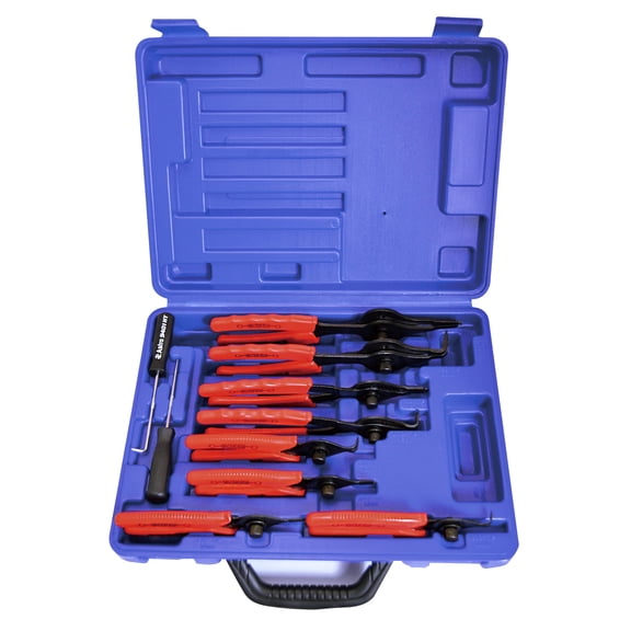 Astro Pneumatic Tool 9401 10-Piece Snap Ring Pliers Set