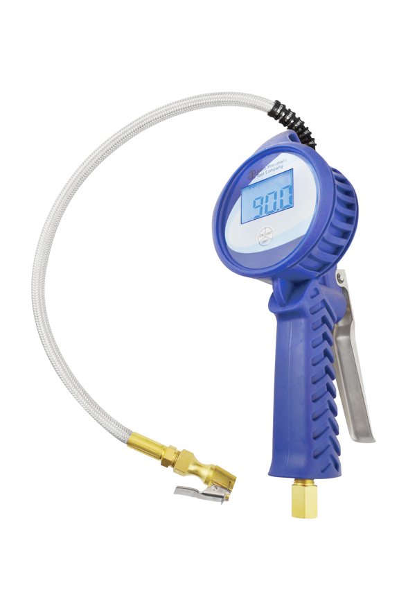 3018 Digital Pressure Gauge Tire Inflator - Blue