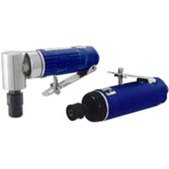 Astro Pneumatic Tool Low Vibration Composite Handle Straight-Angle Die Grinder Kit