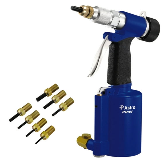 Astro Pneumatic Tool PRN1 3/8-Inch Capacity Pneumatic Rivet Nut Setting Kit - Metric & SAE