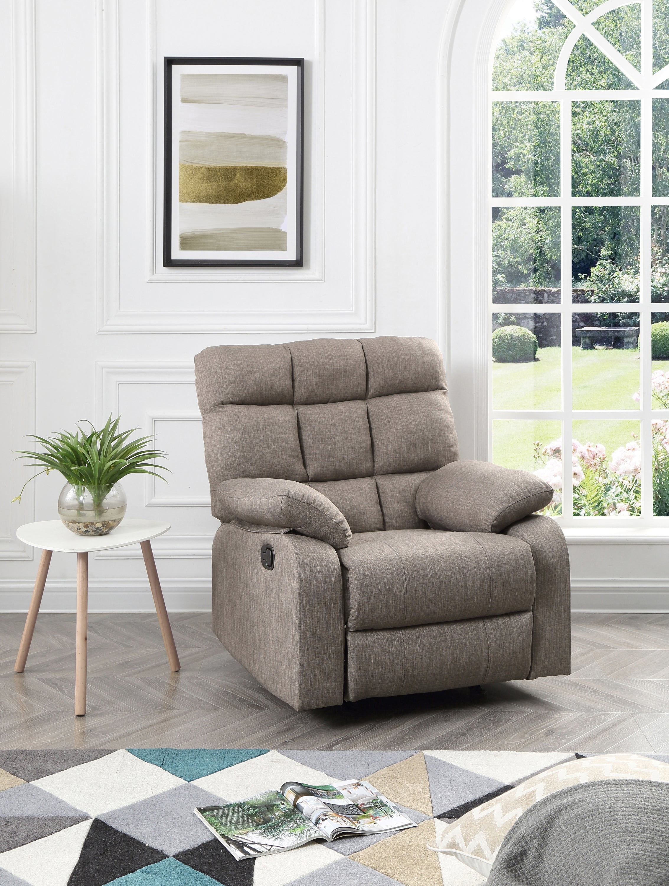 Astro Rocker Recliner - Gray - Walmart.com