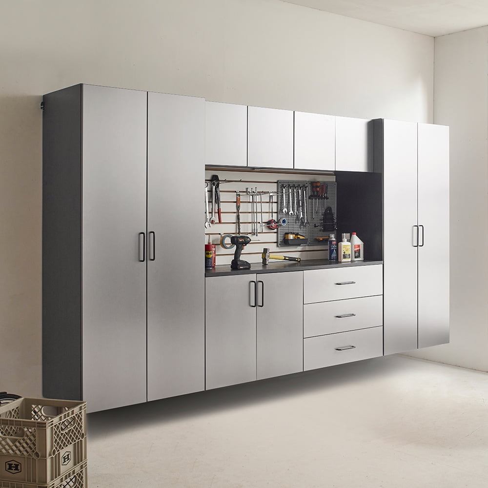 Astro Series 128 in. W x 79 in. H x 20 in. D Garage Cabinet Set A (7-Piece)