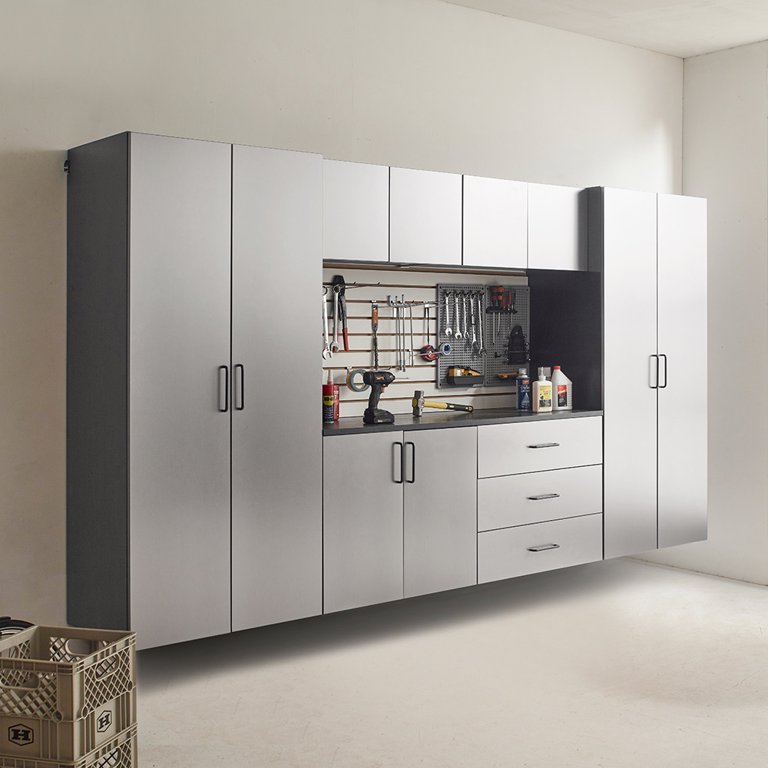 【ベル】CEO Cabinet Storage Set Astro Series 128 in. W x 79 in. H x 20 in. D Garage Cabinet