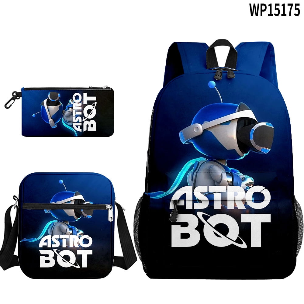 Astro-bot Astro-bot Anime Backpack for Teen/Womens/Mens Cartoon ...