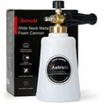thumbnail image 1 of AstroAI Foam Cannon Heavy Duty Car Foam Blaster Wide Metal Neck Bottle Adjustable Snow Foam Lance for Pressure Washer with 1/4" Quick Connector and 1.5 L Bottle, 1 of 6
