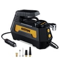 thumbnail image 1 of AstroAI H2 Tire Inflator Portable Air Compressor Tire Pumps, 150PSI, 12 DC Auto Pump with Digital Pressure Gauge, Emergency LED, 1 of 11