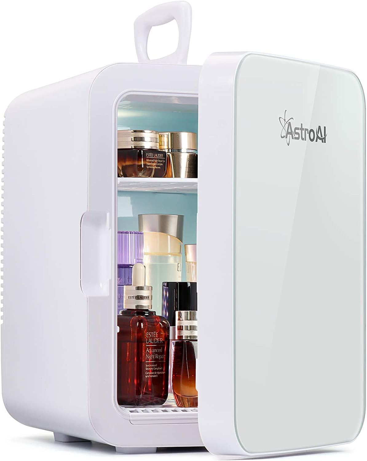 AstroAI Mini Fridge, 10 Liter/15 Can Compact Skincare Refrigerator for