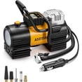 thumbnail image 1 of AstroAI Tire Inflator Portable Air Compressor (Up to 150 PSI) Tire Pump for Car 12V DC Digital Air Pump with 12 LEDs Super Bright Light for Bicycle, Motorcycle, Automotive Car Accessories, 1 of 10