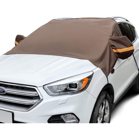 AstroAI Windshield Snow Cover, Car Windshield Cover for Ice and Snow Wiper Mirror Protector
