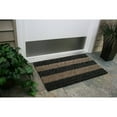 AstroTurf Patio Stripe Door Mat, 18" x 30", Root Beer
