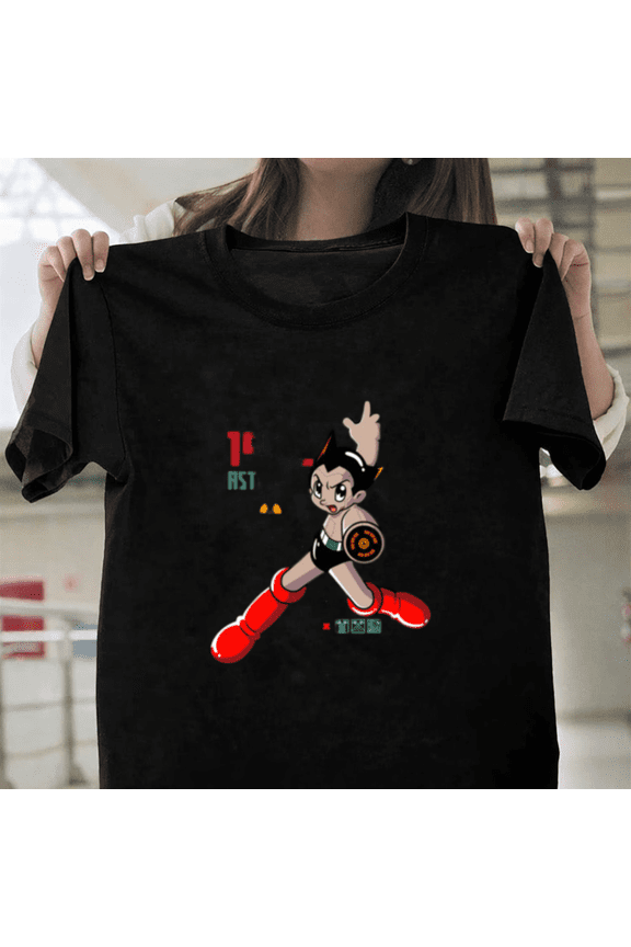 Astroboy Atomo Project Classic Spanish Language Retro Anime Unisex T-Shirt, up to size 3XL.
