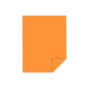 Astrobrights Cardstock Paper 65 lbs 8.5" x 11" Cosmic Orange 495481