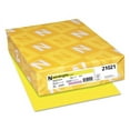thumbnail image 1 of Astrobrights Color Cardstock, 65 lb Cover Weight, 8.5 x 11, Lift-Off Lemon, 250/Pack, Each, 1 of 3