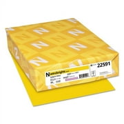 Astrobrights, Color Paper, 24 Lb, 8.5 X 11, Sunburst Yellow, 500/ream | Bundle of 2 Reams
