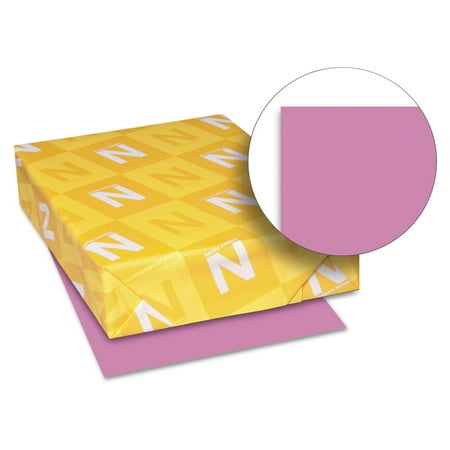 Astrobrights Color Paper, 24 lb, 8.5 x 11, Outrageous Orchid, 500/Ream | Bundle of 5 Reams