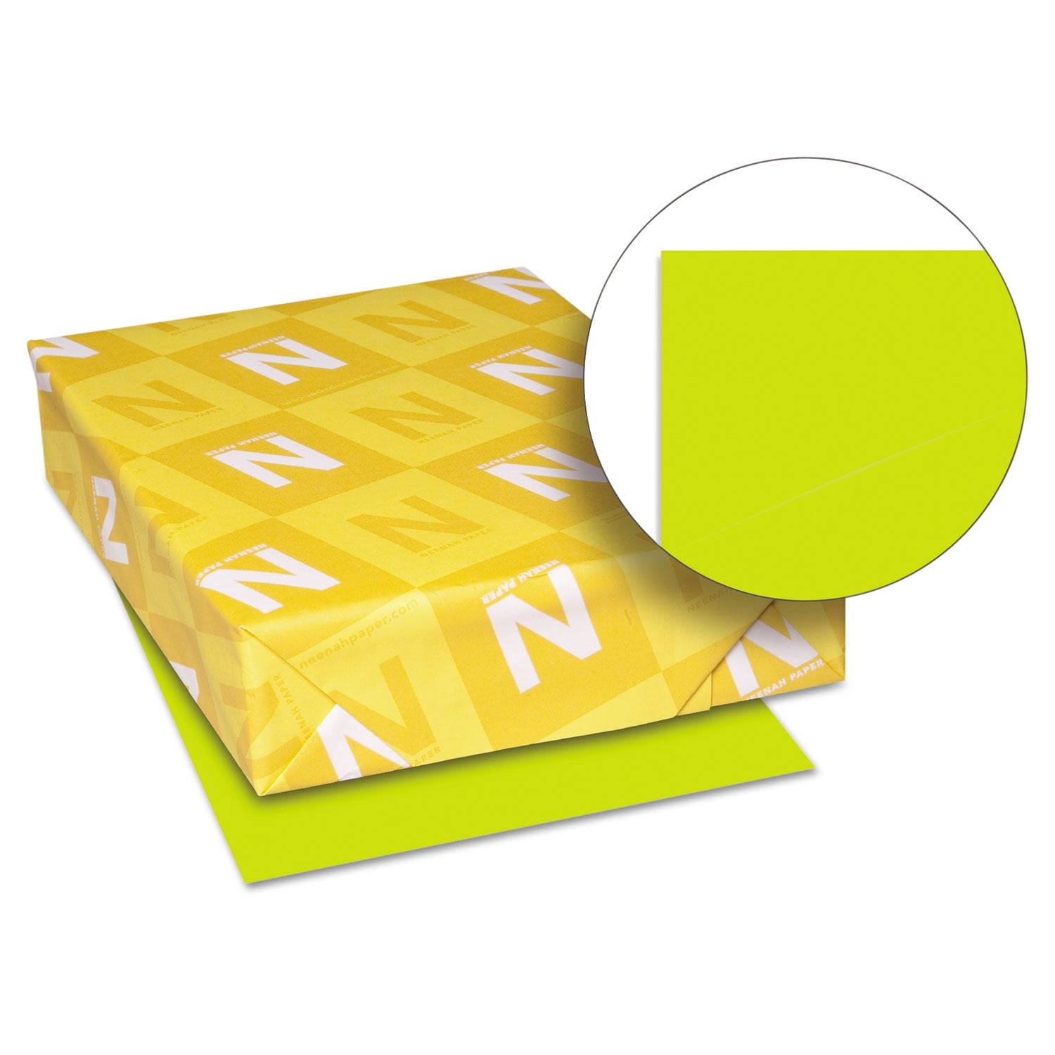 Astrobrights Color Paper, 24 lb, 8.5 x 11, Terra Green, 500/Ream | Bundle of 5 Reams