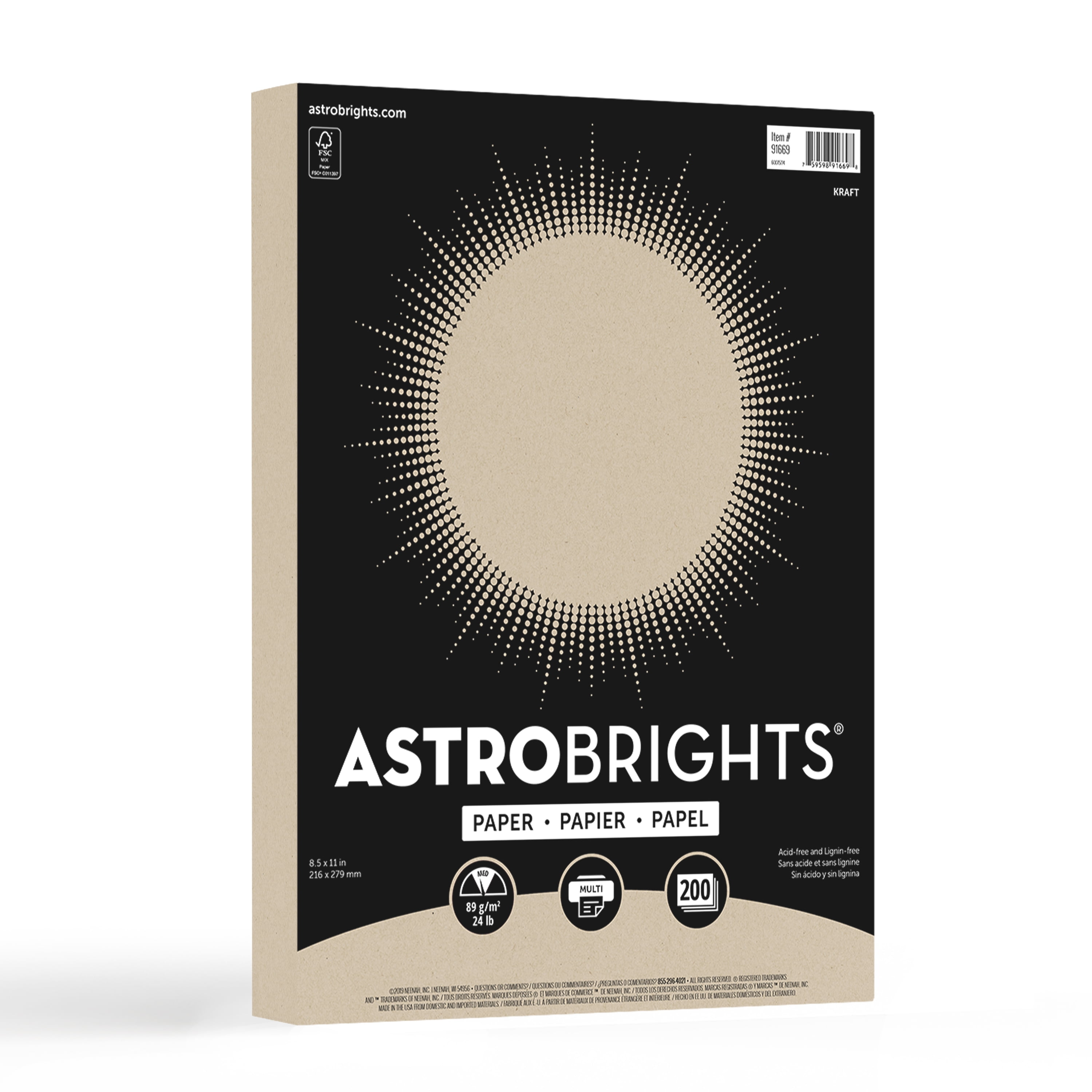 Astrobrights Color Paper, 8.5