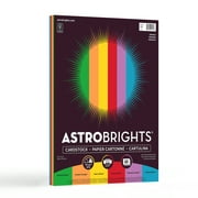 Astrobrights Colored Cardstock, 8.5" x 11", 65 lb./176 Gsm, Primary Assortment, 60 Sheets