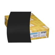 Astrobrights Eclipse Black 80# Cover 8.5"x11" - 250 sheets Limited Papers  Brand