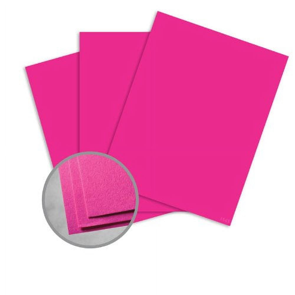 Astrobrights Fireball Fuchsia Card Stock - 11 x 17 in 65 lb Cover Smooth 250 per Package