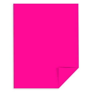 Uxcell Colored Copy Paper 8.5x11 Inch Printer Paper 22lb/80gsm Pink 50  Sheets for Office Printing