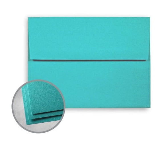 Astrobrights Terrestrial Teal Envelopes - A6 (4 3/4 x 6 1/2) 60 lb Text Smooth 30% Recycled 250 per Box