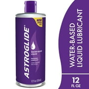 Astroglide Liquid, Water Based Personal Lubricant, Condom Compatible Lube, 12oz