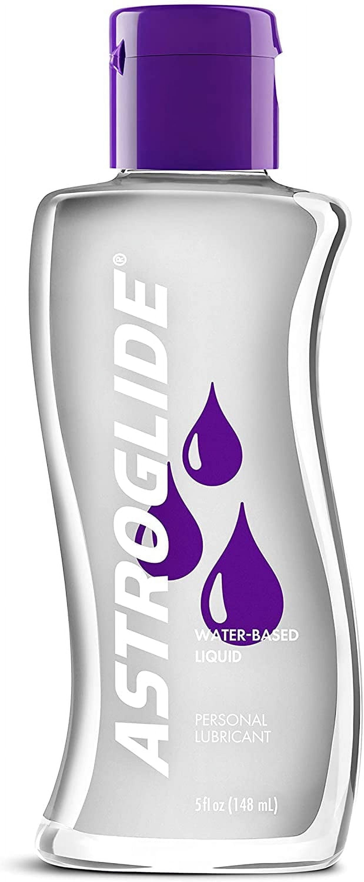 Astroglide Water-Based Personal Lubricant Liquid, Long-Lasting and