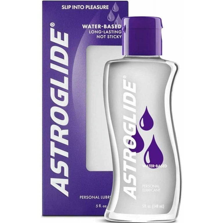 Astroglide Personal Lubricant, Water-Based Vaginal Moisturizer, 5 oz