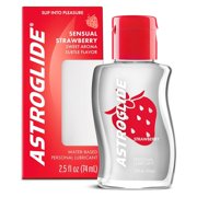 Astroglide Personal Lubricant With Sensual Strawberry, 2.5 oz