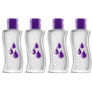 Astroglide Water-Based Personal Lubricant Liquid, Long-Lasting and Not Sticky Formula, 5 fl oz pack of 4