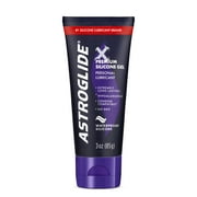 Astroglide X Gel, Premium Silicone Gel Personal Lubricant, Waterproof Lube, 3 oz