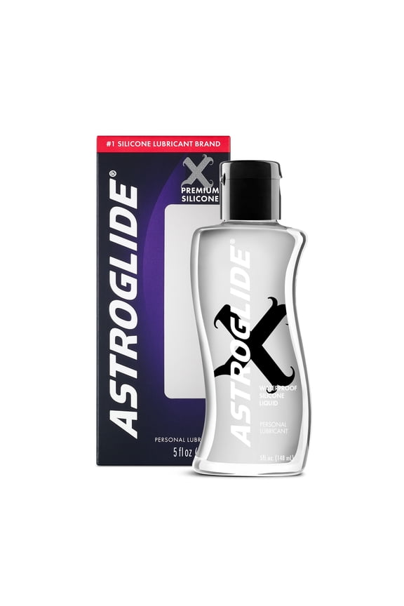 X Premium Silicone Personal Lubricant, Waterproof, 5 fl oz