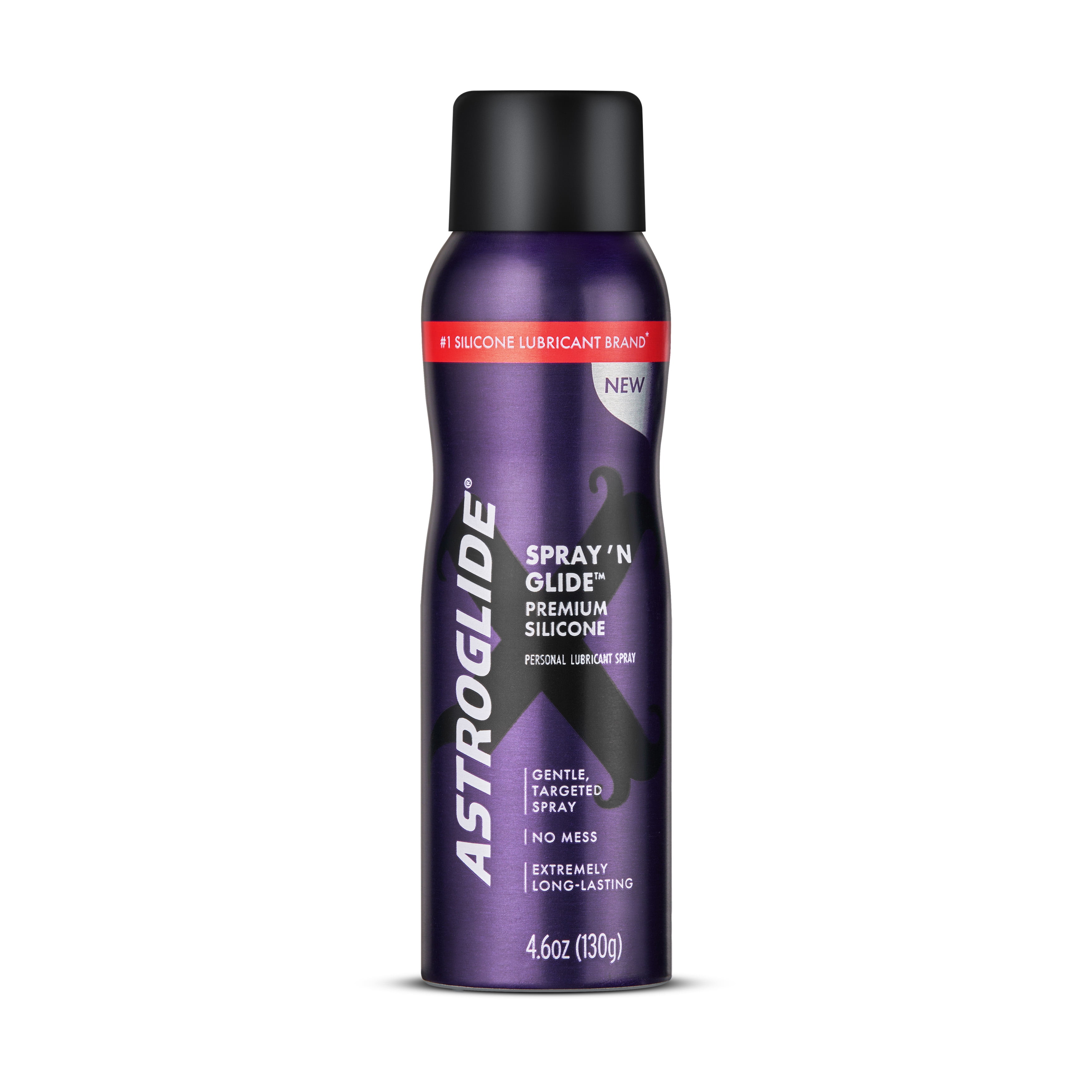 Astroglide X Silicone Spray n Glide, Personal Lubricant, 4.6 oz