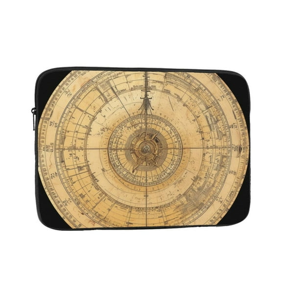 Astrolabe Laptop Sleeve Bag Compatible With MacBook Air / Pro iPad MateBook Tablet Surface HP Lenovo Dell ASUS Acer Laptop Computer Protective Size: 17 inch