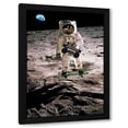 thumbnail image 1 of Astrolabs 18x24 Black Modern Wood Framed Wall Art Titled - Moonskating - NASA, 1 of 6