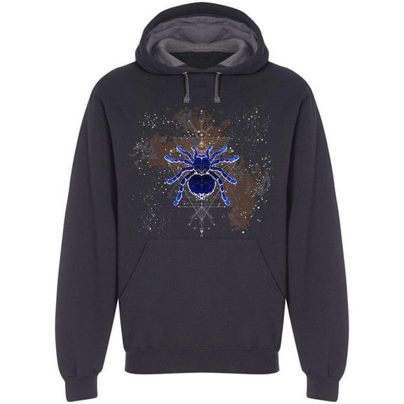 Astrological Spider Hoodie Men -Image by Shutterstock, Male Large